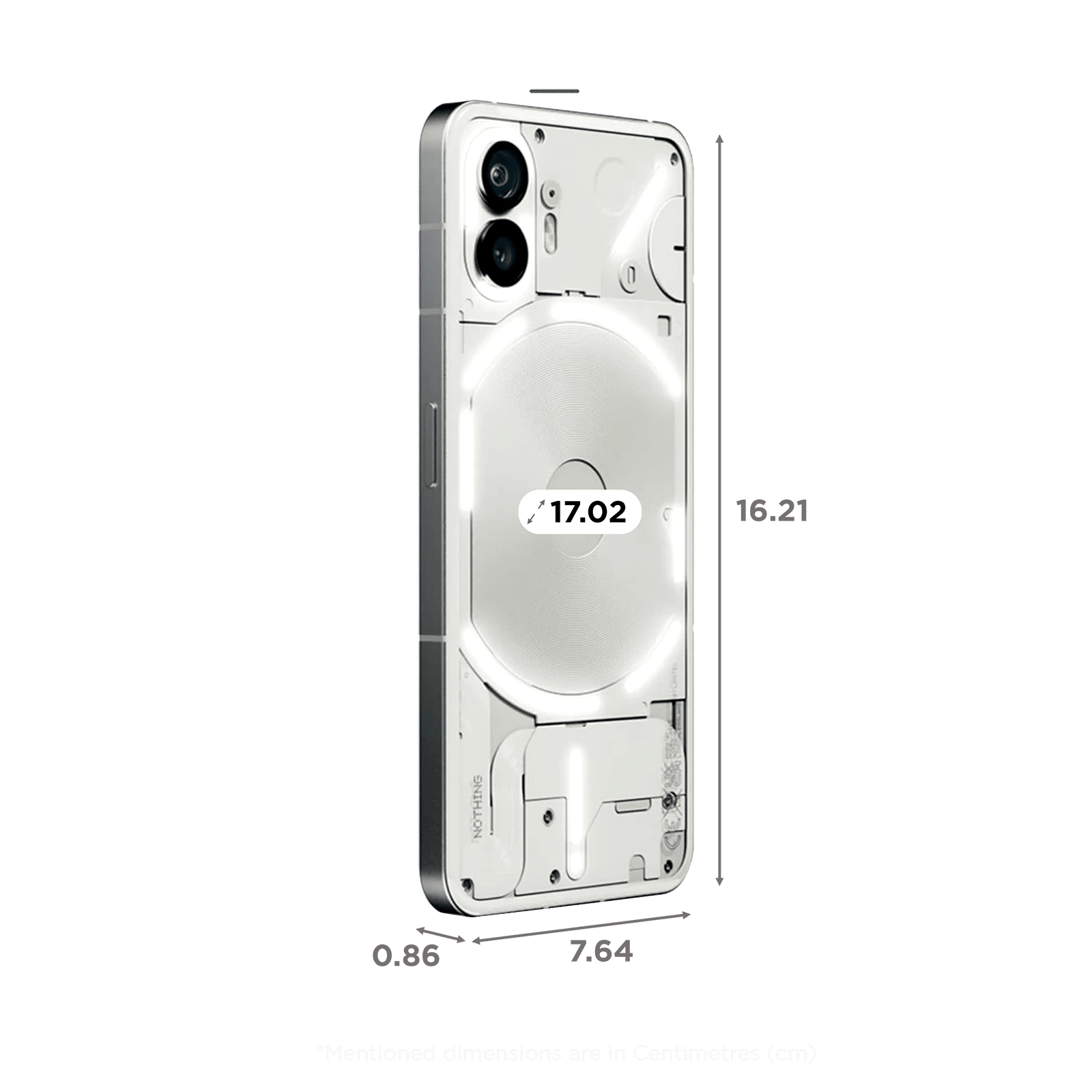 Nothing Phone (2) 12GB/512GB 箱あり Nothing Phone (2) (White, 256 GB) (12 GB RAM)